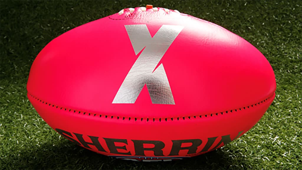 aflxpinkball100119.jpg The one-night 2019 AFLX tournament will feature pink footballs - AFL,AFLX